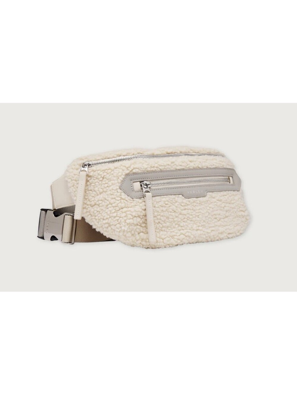Varley Kansa Sherpa Belt Bag Plush Shearling Designer Comfort Boho Chic NWT
